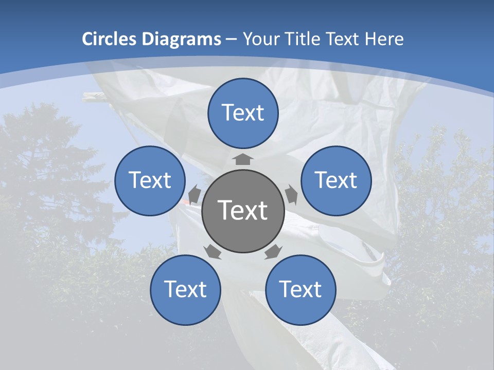 Wash Blue Dry PowerPoint Template