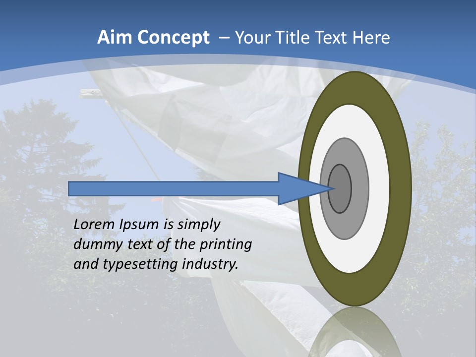 Wash Blue Dry PowerPoint Template