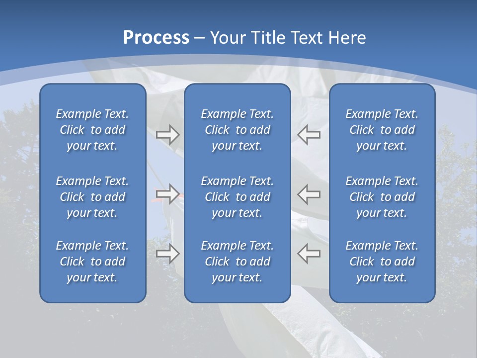 Wash Blue Dry PowerPoint Template