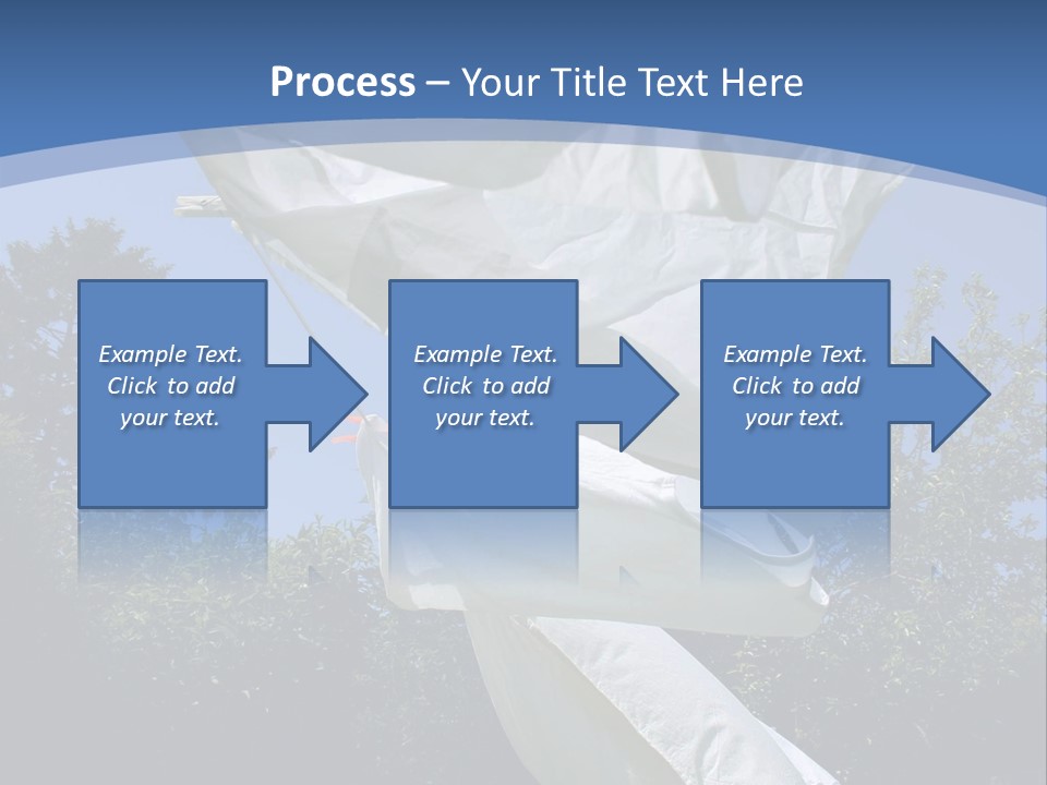 Wash Blue Dry PowerPoint Template