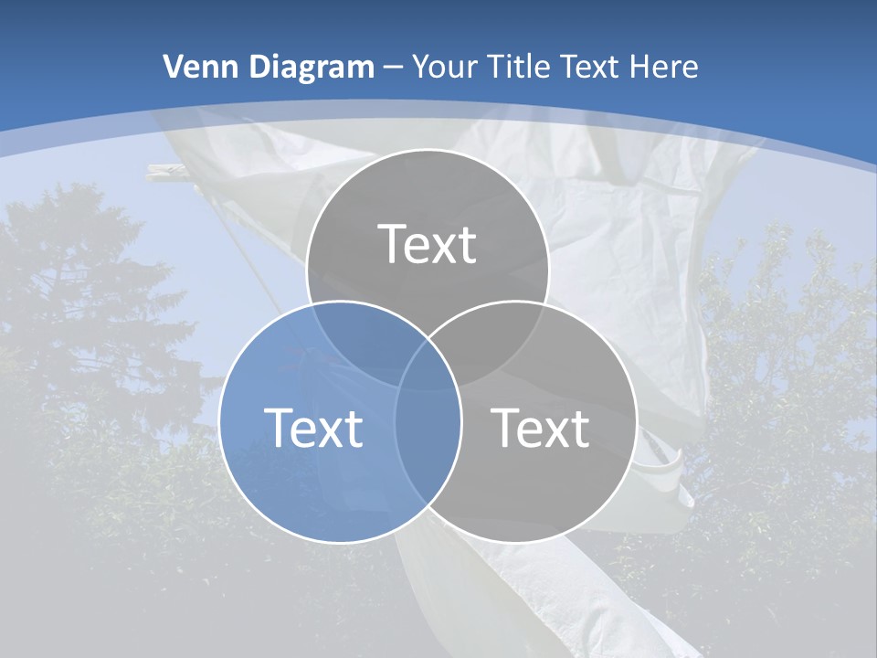 Wash Blue Dry PowerPoint Template