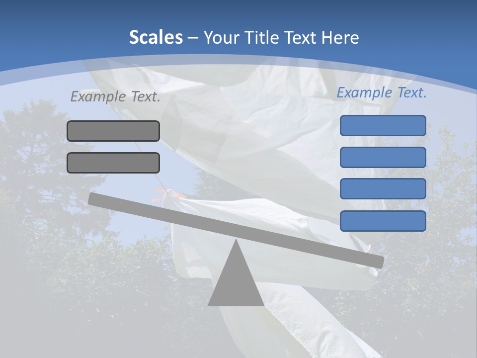 Wash Blue Dry PowerPoint Template