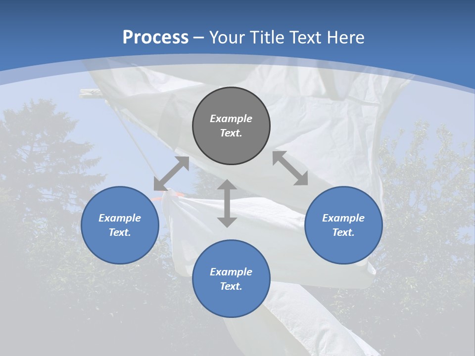 Wash Blue Dry PowerPoint Template