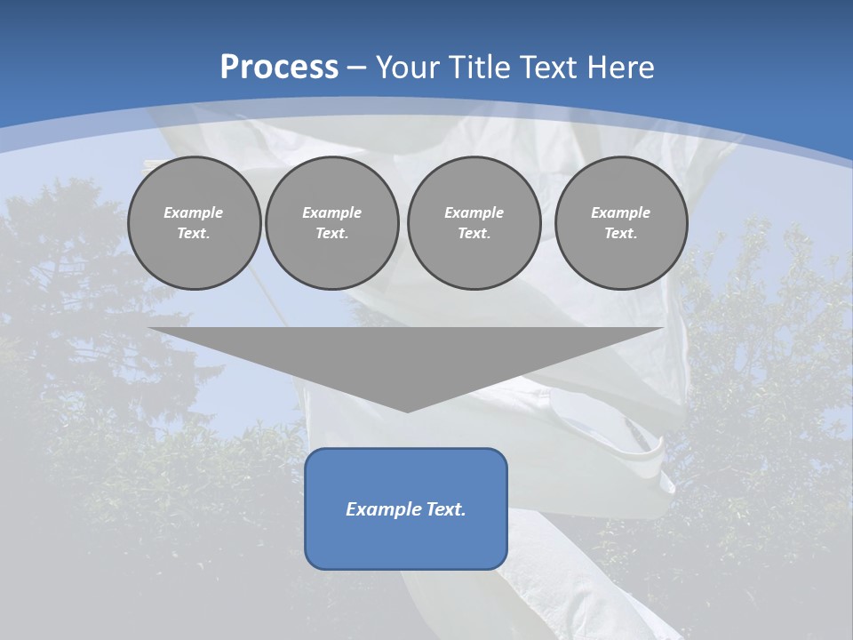 Wash Blue Dry PowerPoint Template