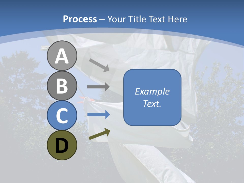 Wash Blue Dry PowerPoint Template