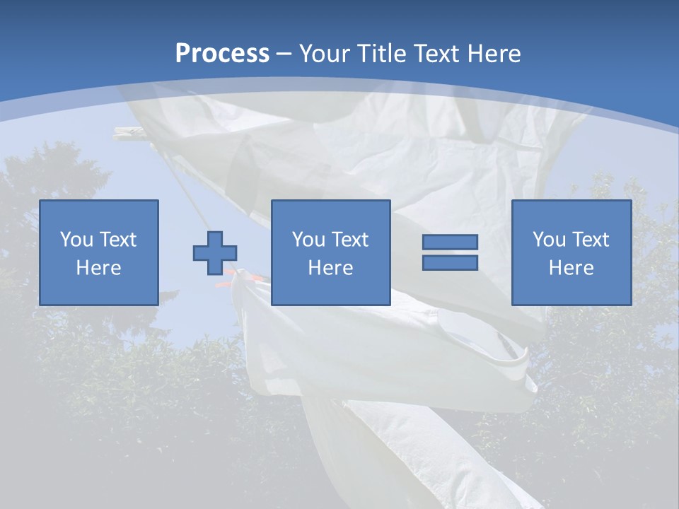Wash Blue Dry PowerPoint Template