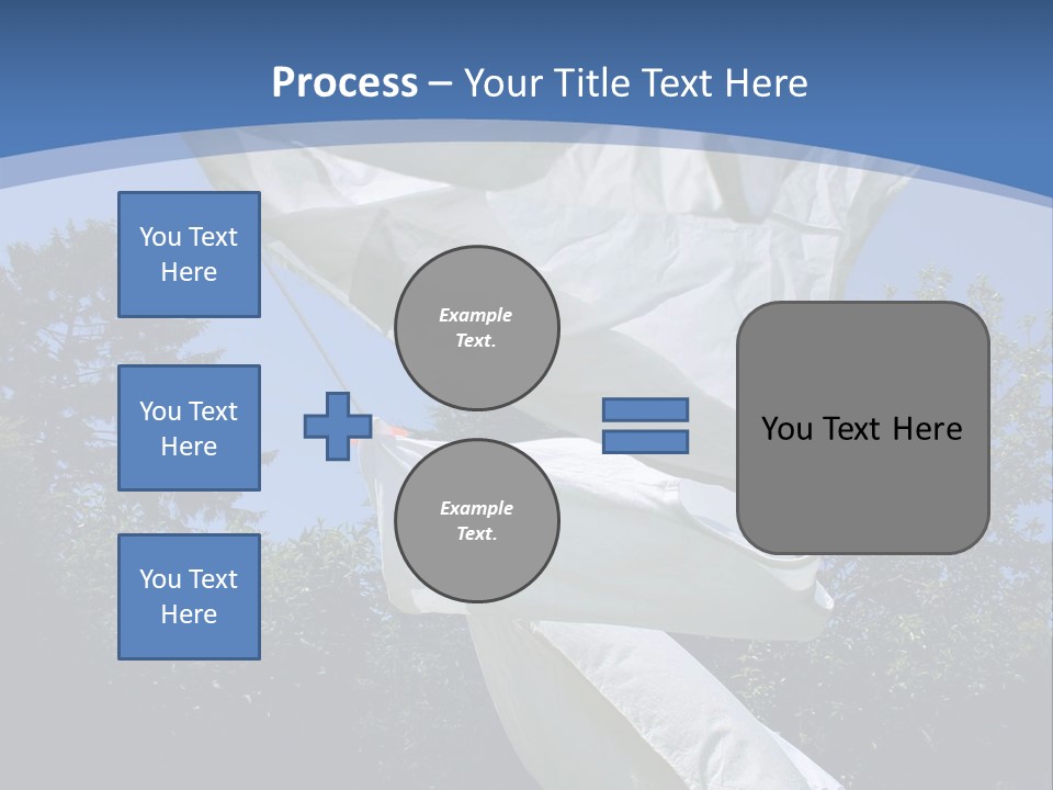 Wash Blue Dry PowerPoint Template