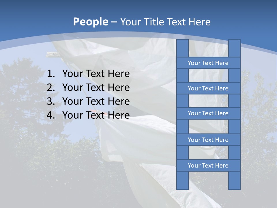 Wash Blue Dry PowerPoint Template