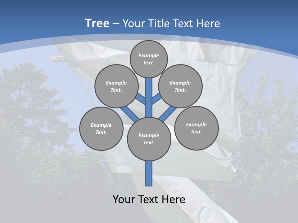 Wash Blue Dry PowerPoint Template