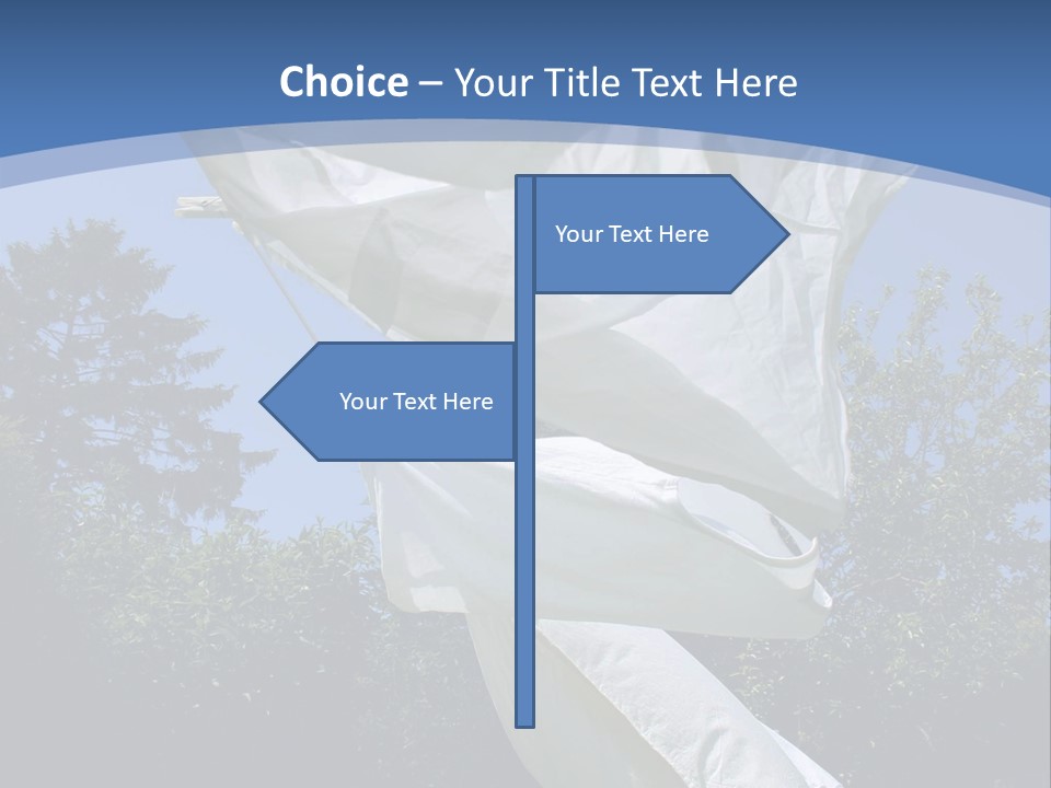 Wash Blue Dry PowerPoint Template