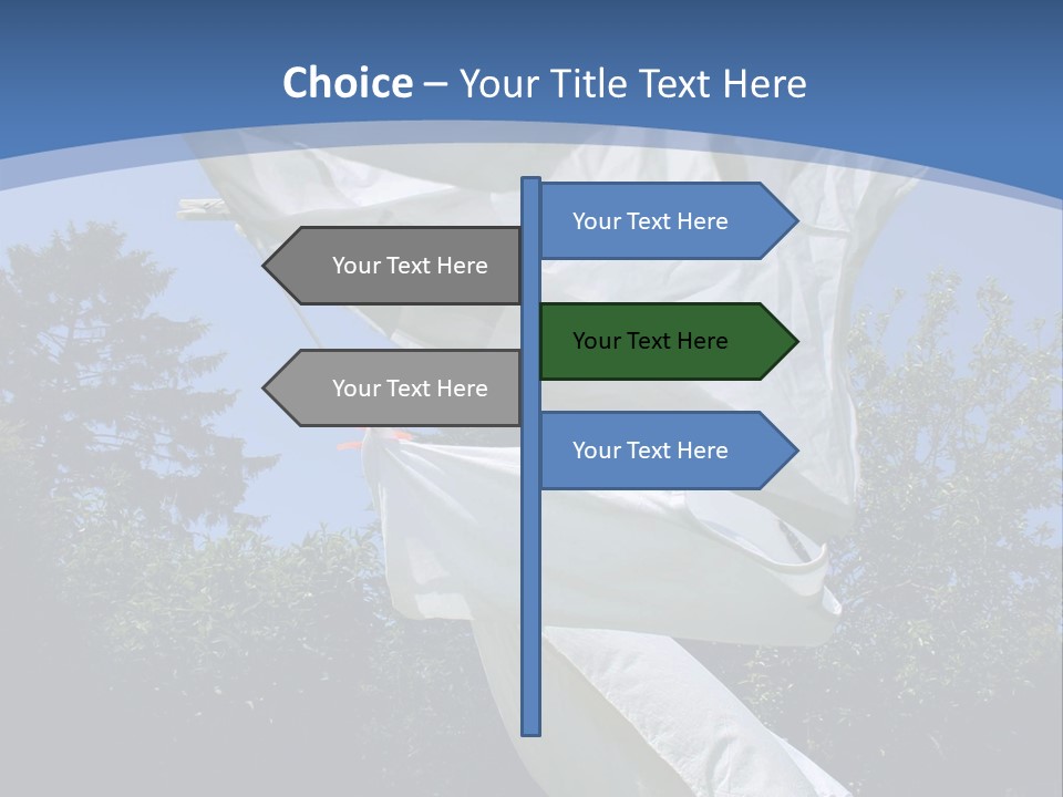 Wash Blue Dry PowerPoint Template