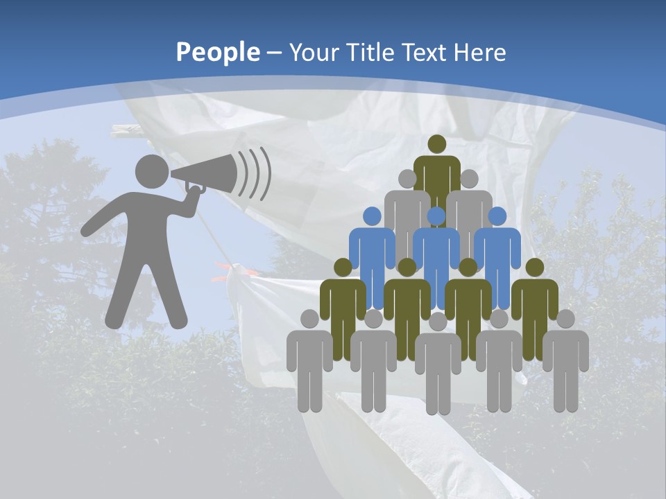 Wash Blue Dry PowerPoint Template