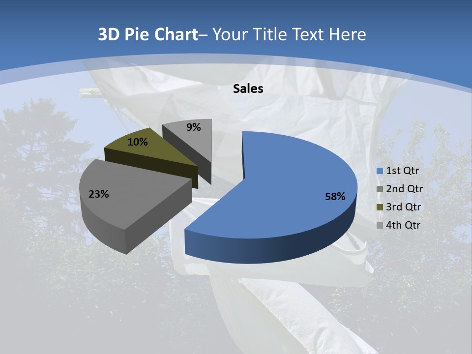 Wash Blue Dry PowerPoint Template