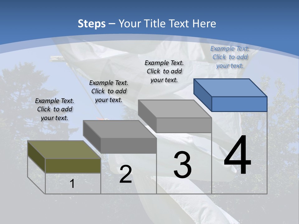 Wash Blue Dry PowerPoint Template