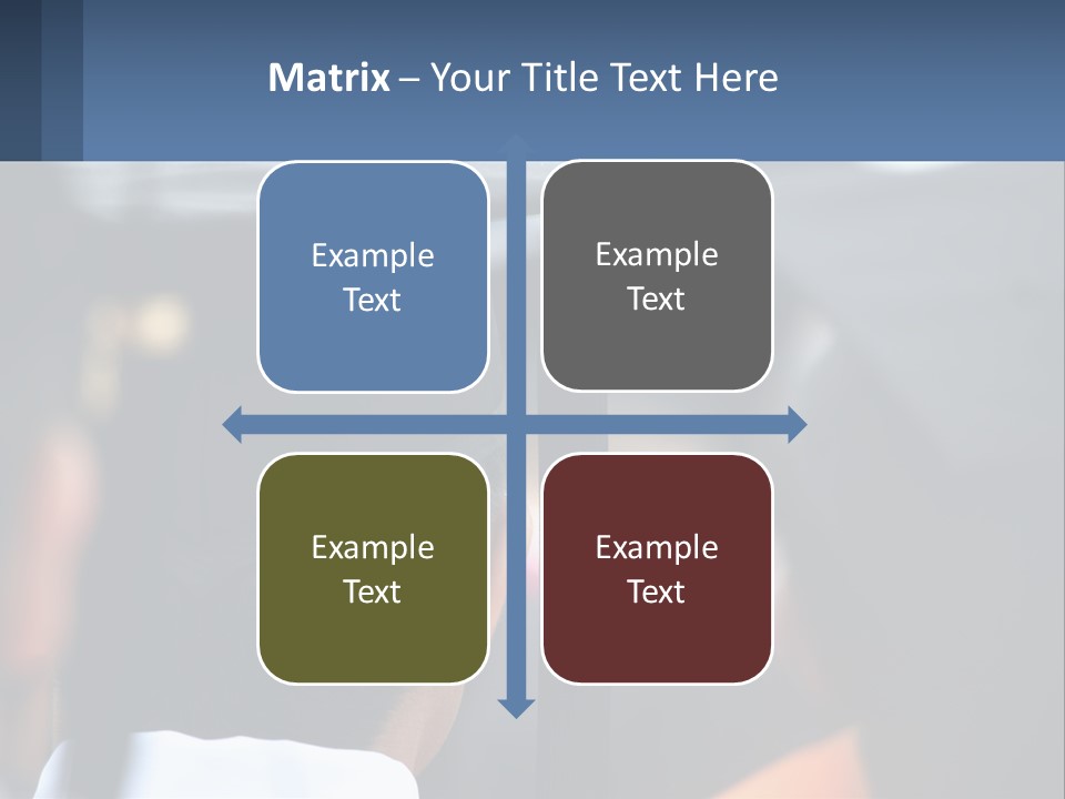 A Person Wearing A Graduation Cap And Gown PowerPoint Template