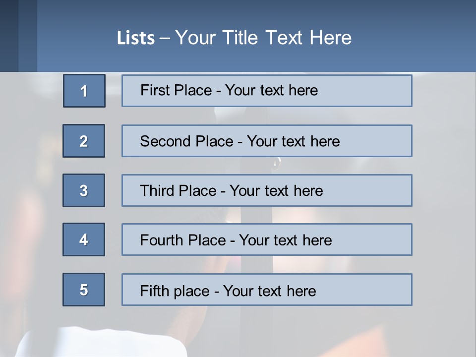 A Person Wearing A Graduation Cap And Gown PowerPoint Template