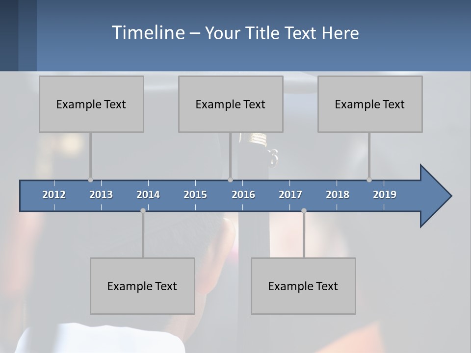 A Person Wearing A Graduation Cap And Gown PowerPoint Template