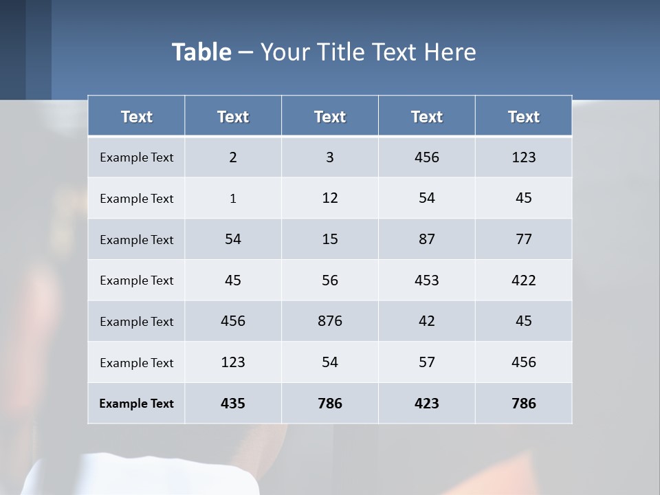 A Person Wearing A Graduation Cap And Gown PowerPoint Template