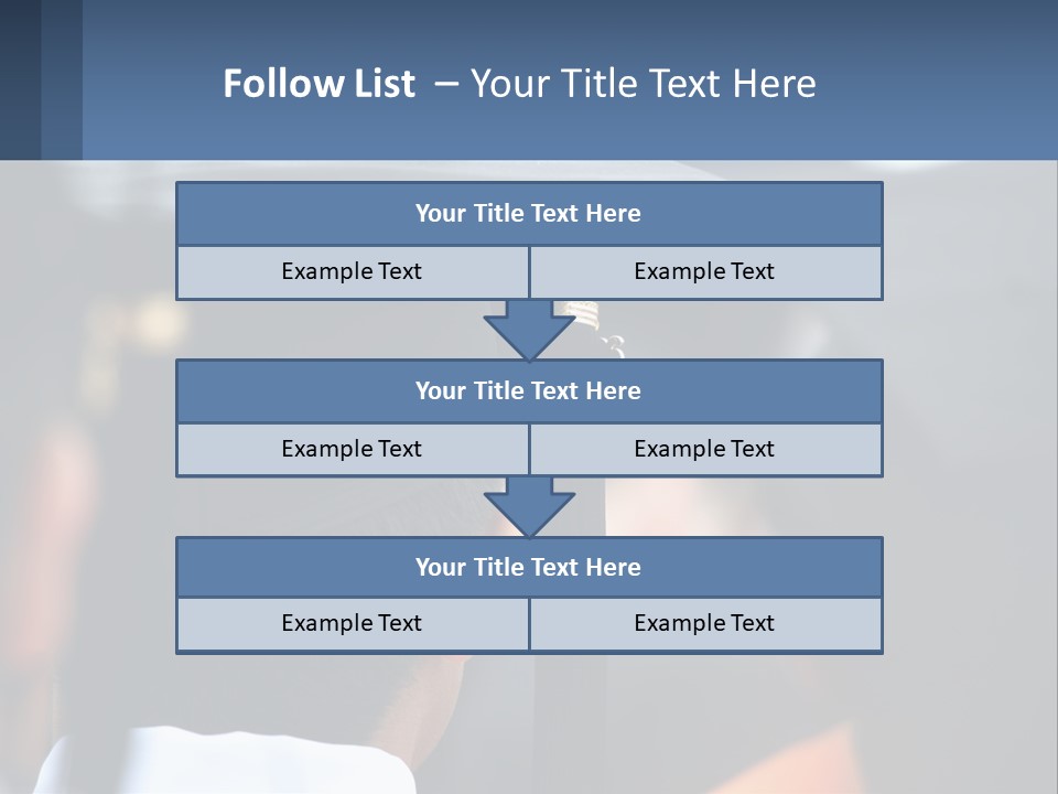 A Person Wearing A Graduation Cap And Gown PowerPoint Template