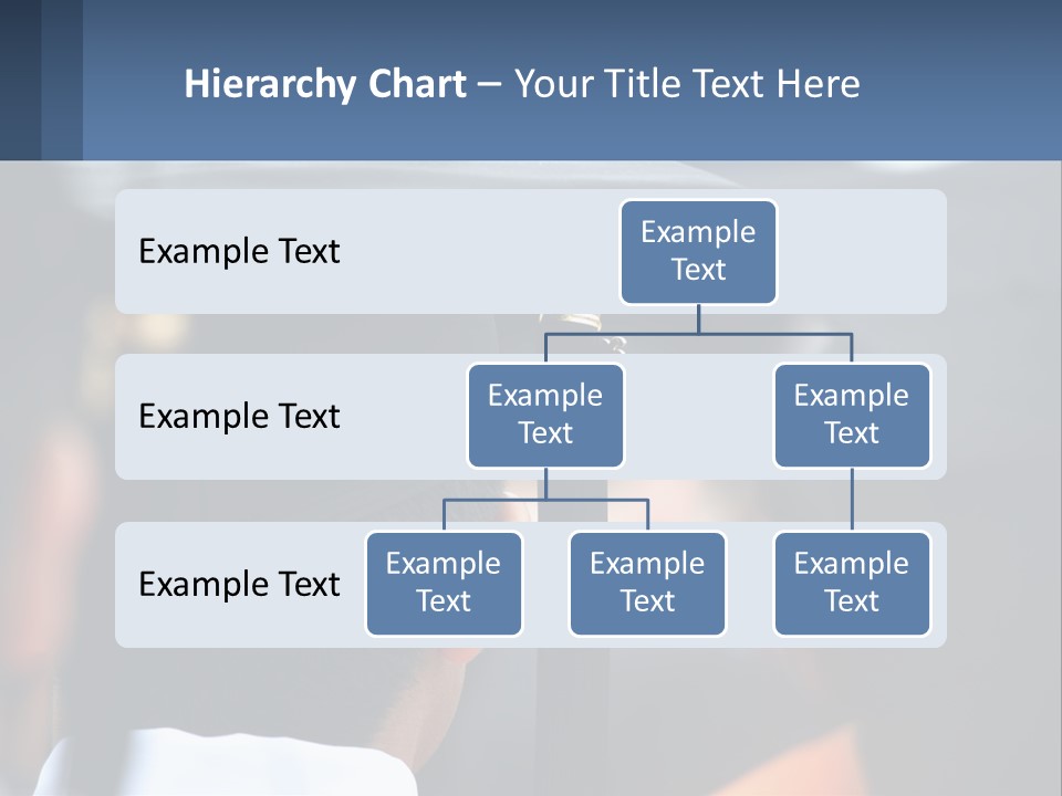 A Person Wearing A Graduation Cap And Gown PowerPoint Template