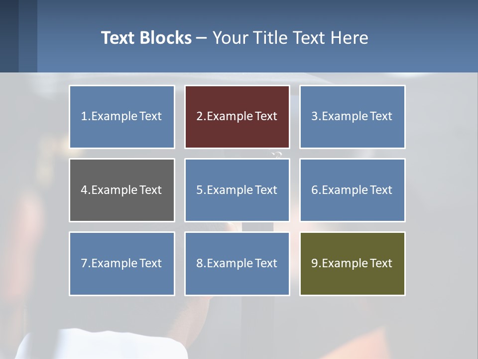 A Person Wearing A Graduation Cap And Gown PowerPoint Template