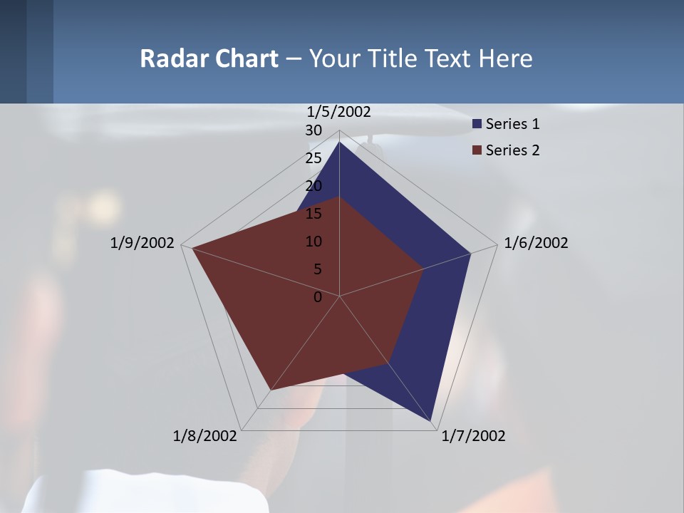 A Person Wearing A Graduation Cap And Gown PowerPoint Template