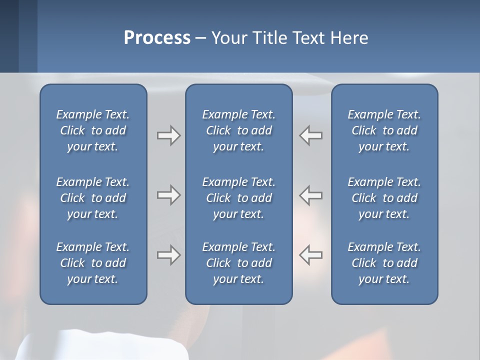 A Person Wearing A Graduation Cap And Gown PowerPoint Template