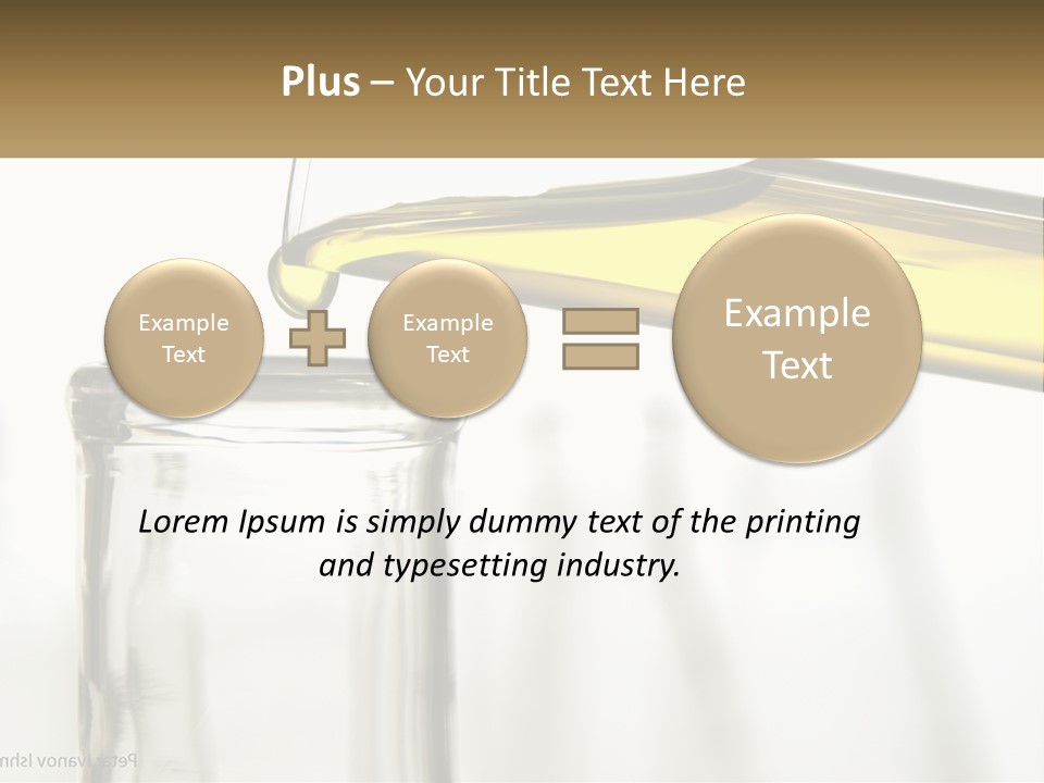 Liquid Pharmaceutical Drop PowerPoint Template