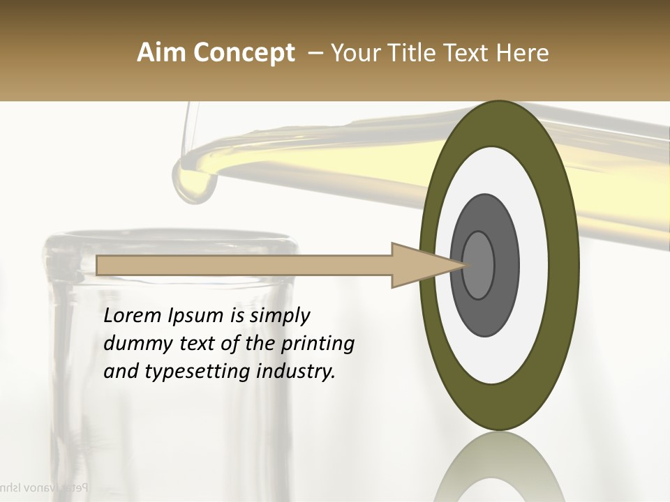 Liquid Pharmaceutical Drop PowerPoint Template