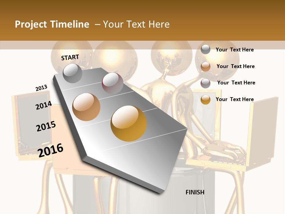 Object Access Data PowerPoint Template