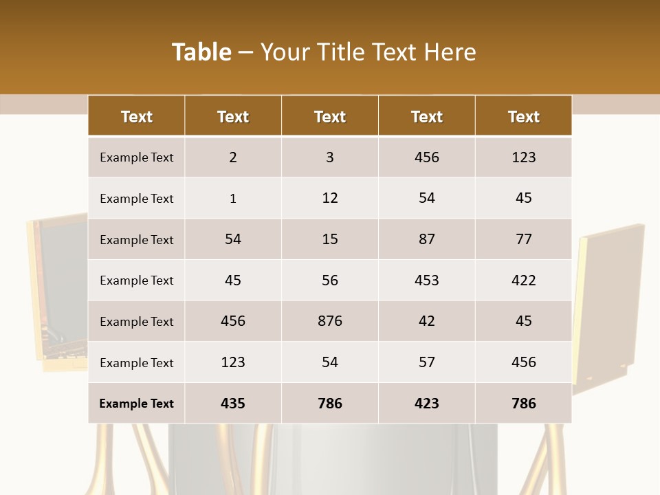 Object Access Data PowerPoint Template