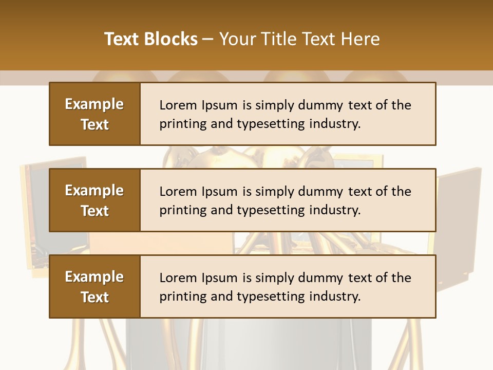 Object Access Data PowerPoint Template