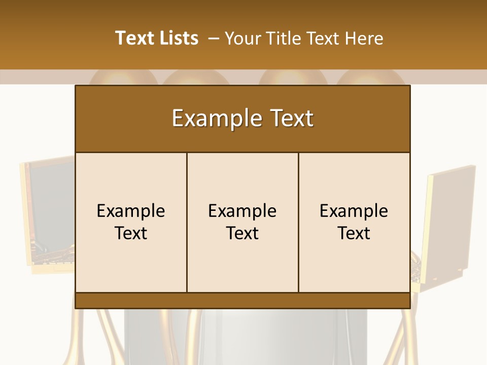 Object Access Data PowerPoint Template