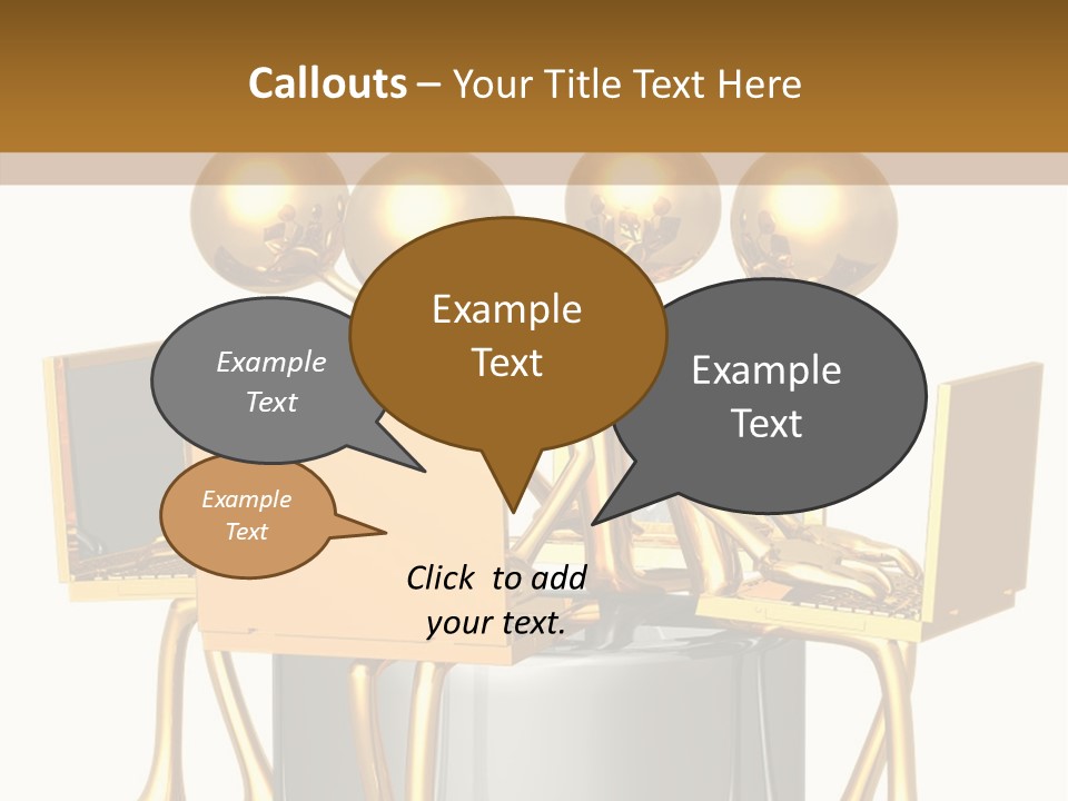 Object Access Data PowerPoint Template