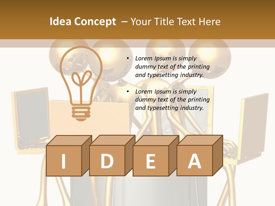 Object Access Data PowerPoint Template