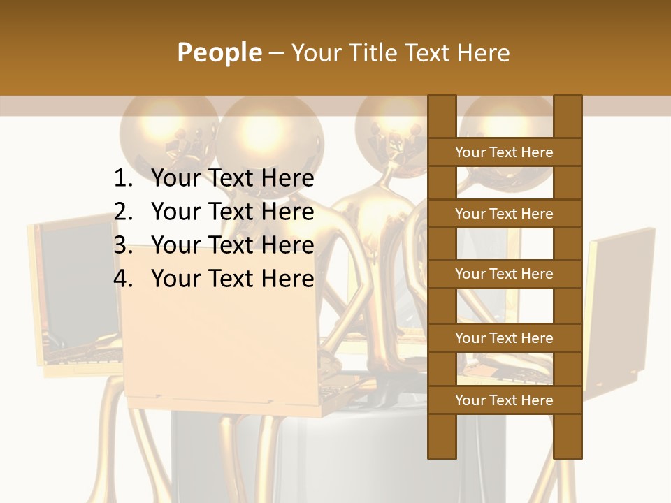 Object Access Data PowerPoint Template