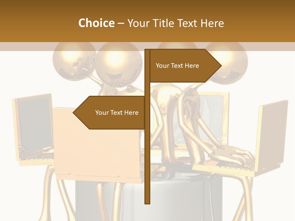 Object Access Data PowerPoint Template