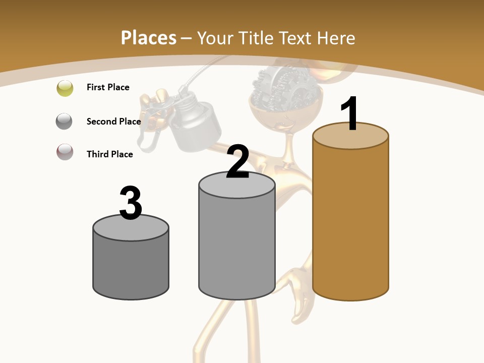 Repair Gear Business PowerPoint Template