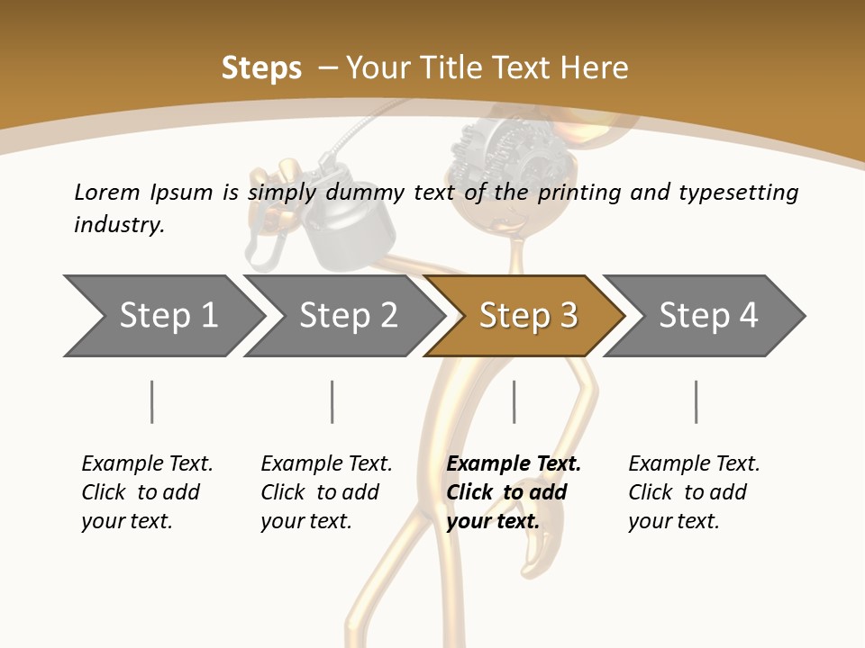 Repair Gear Business PowerPoint Template