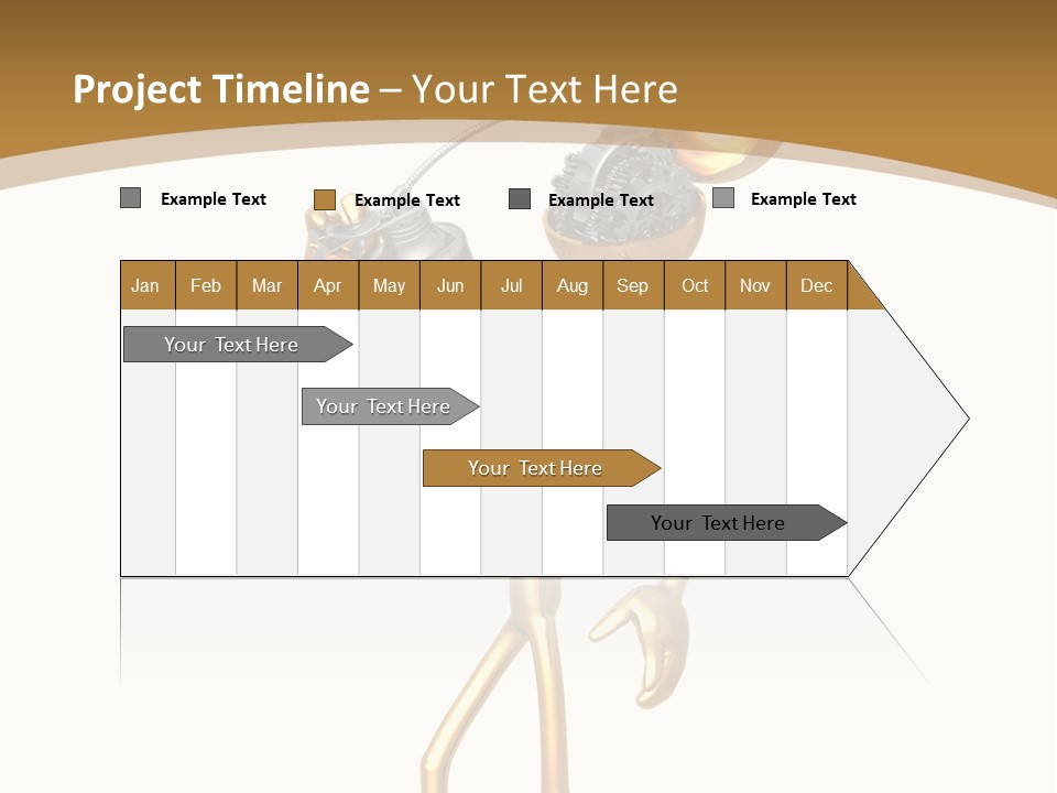 Repair Gear Business PowerPoint Template