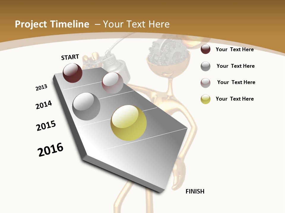 Repair Gear Business PowerPoint Template