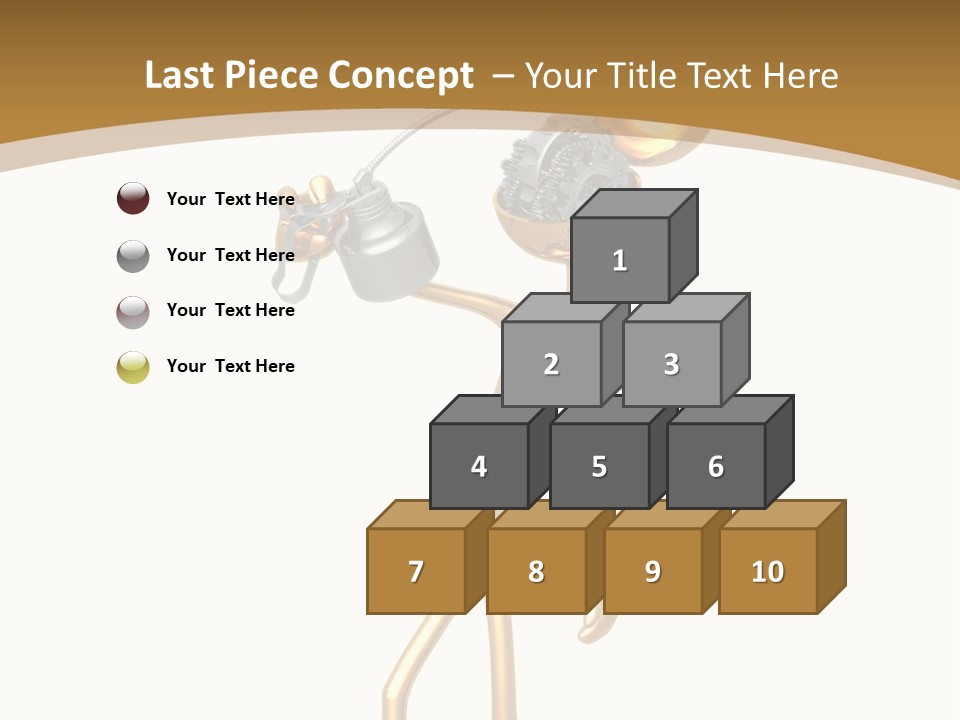 Repair Gear Business PowerPoint Template