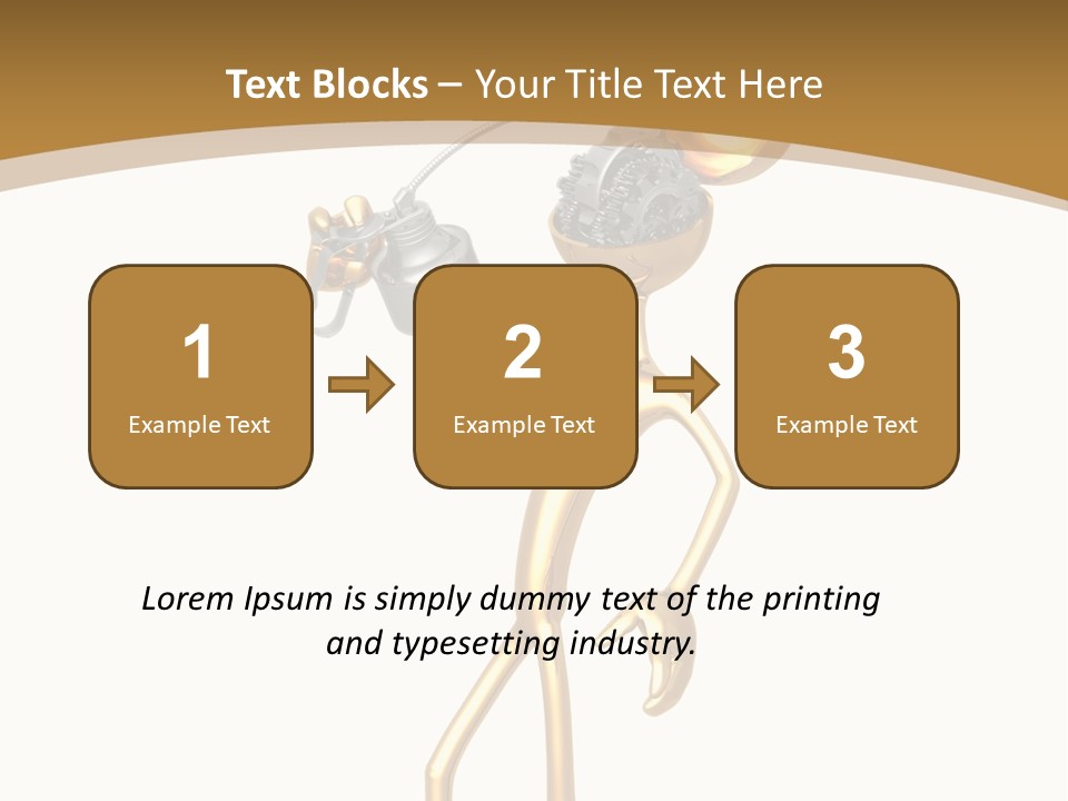 Repair Gear Business PowerPoint Template