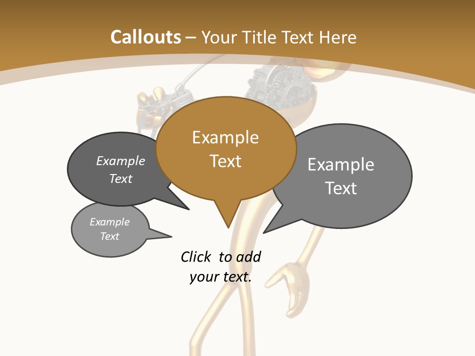 Repair Gear Business PowerPoint Template