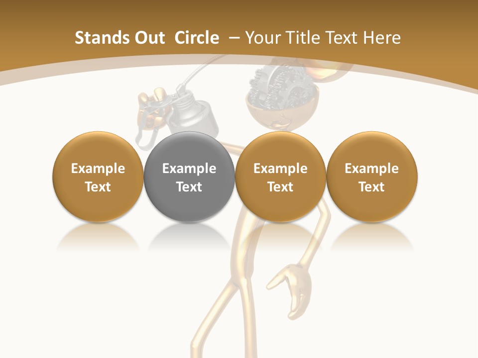 Repair Gear Business PowerPoint Template