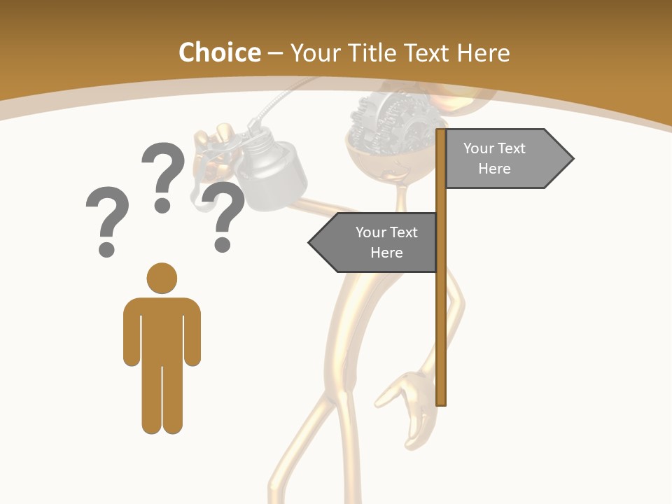 Repair Gear Business PowerPoint Template