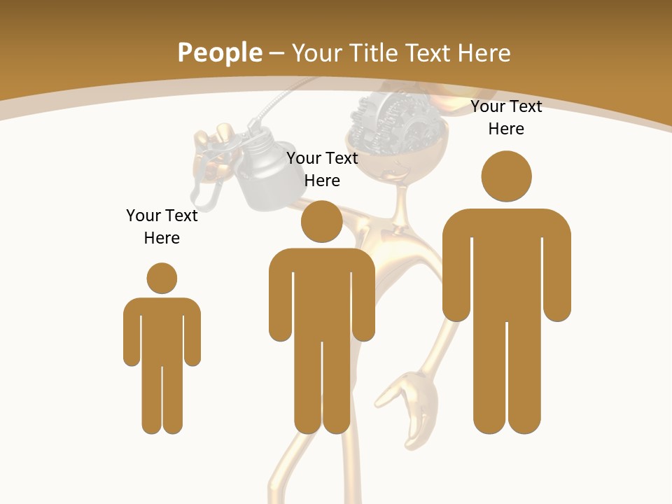 Repair Gear Business PowerPoint Template