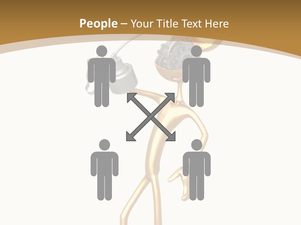 Repair Gear Business PowerPoint Template