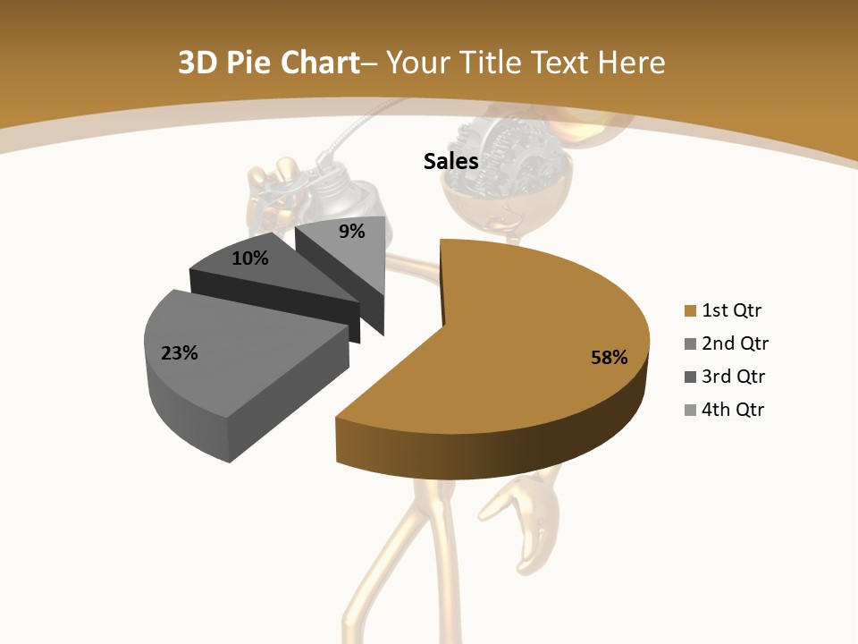 Repair Gear Business PowerPoint Template