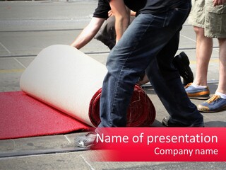 Street Cement Gala PowerPoint Template